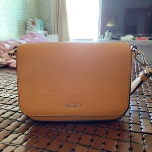 DKNY handbag mustard yellow